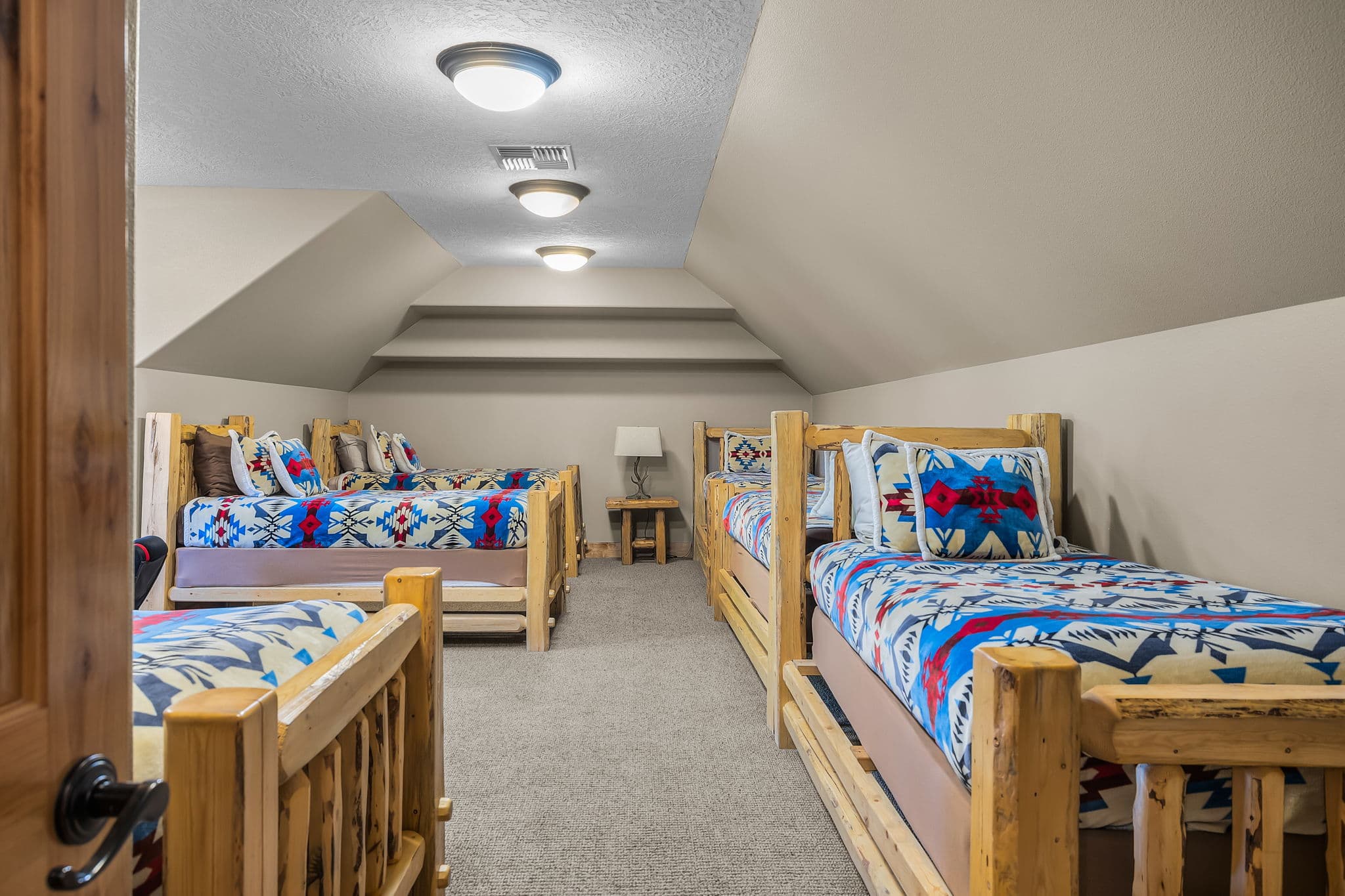 Six Twin Beds