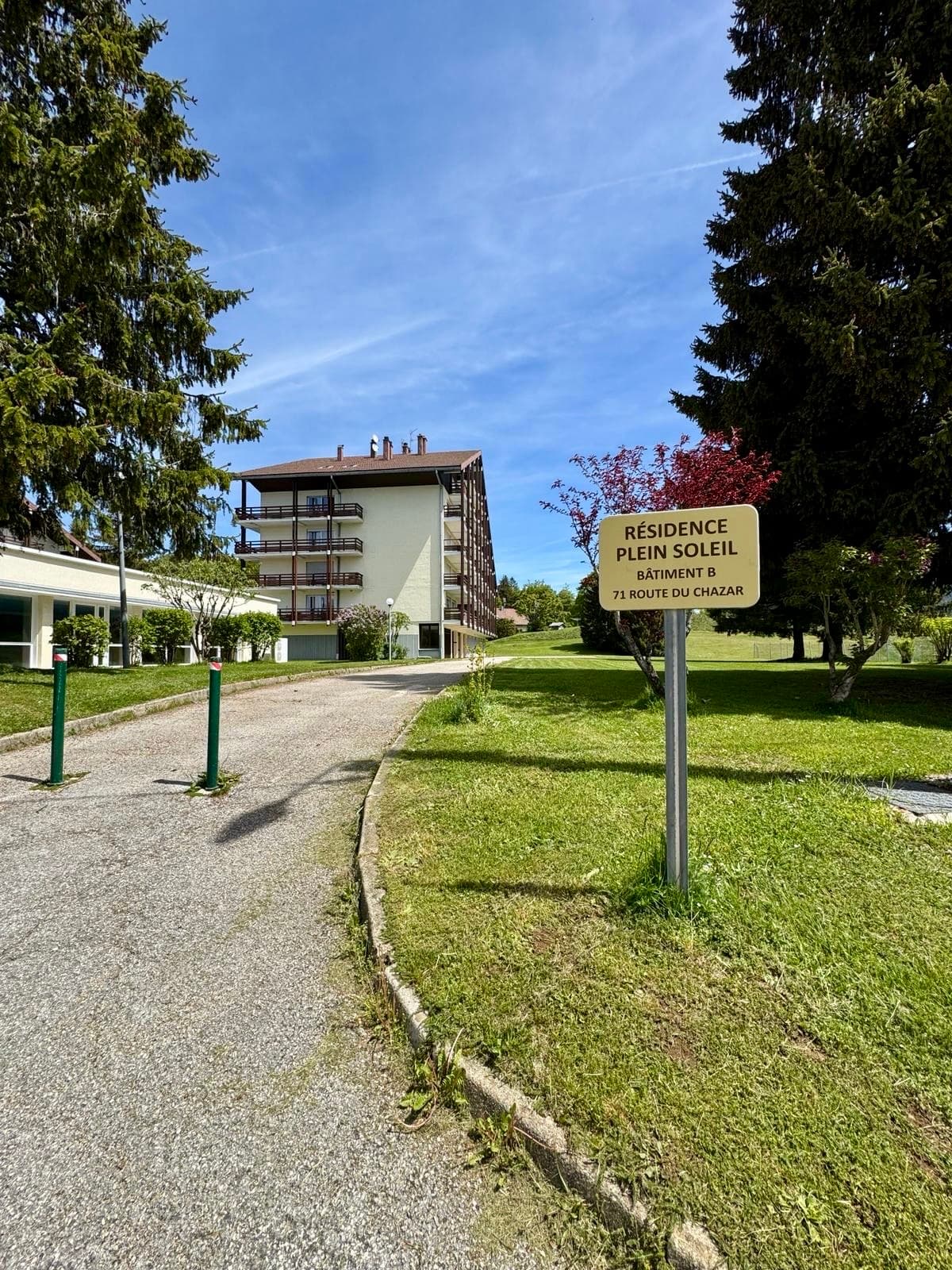 Entrée de la résidence