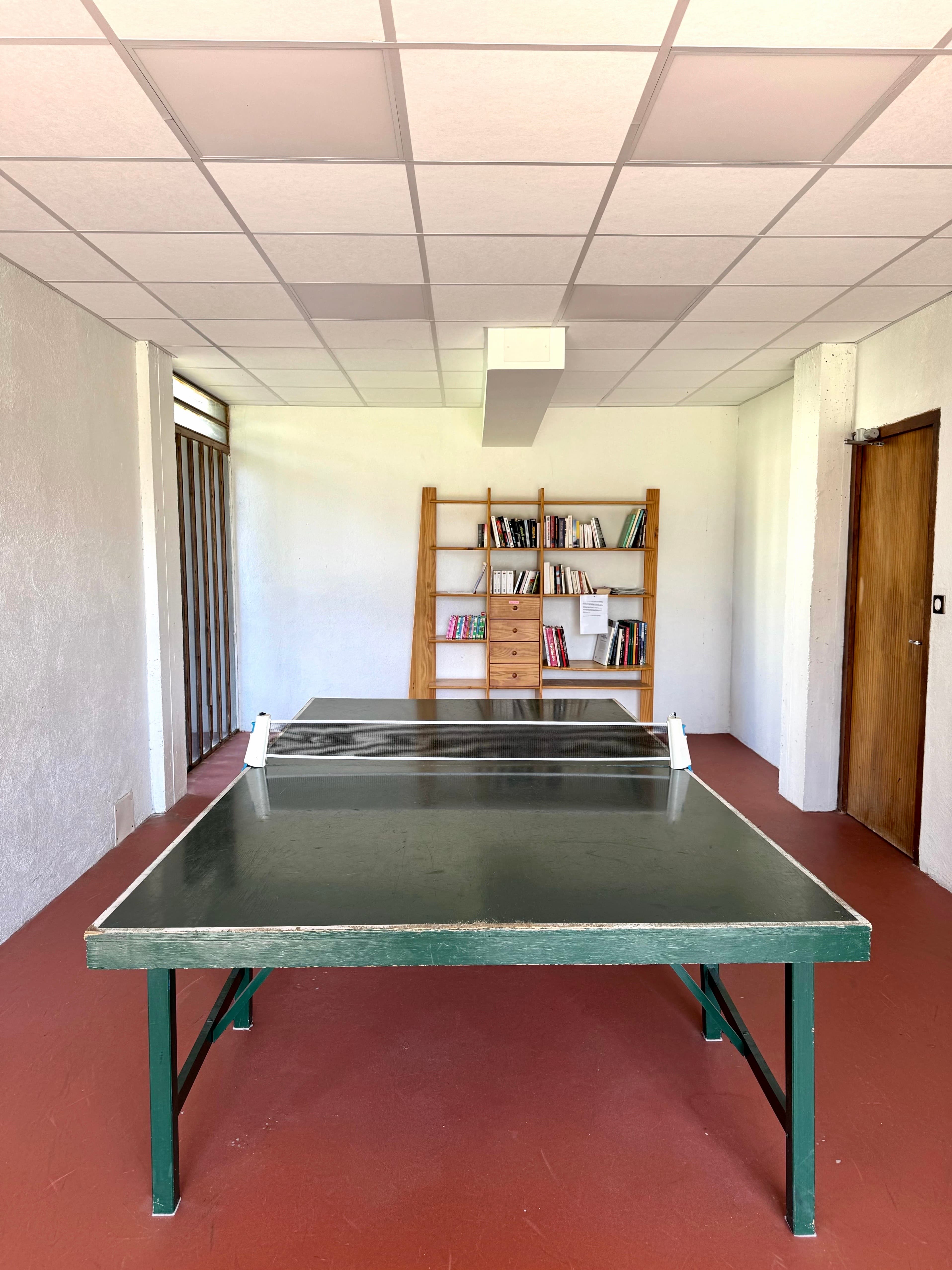 Table de ping-pong partagée