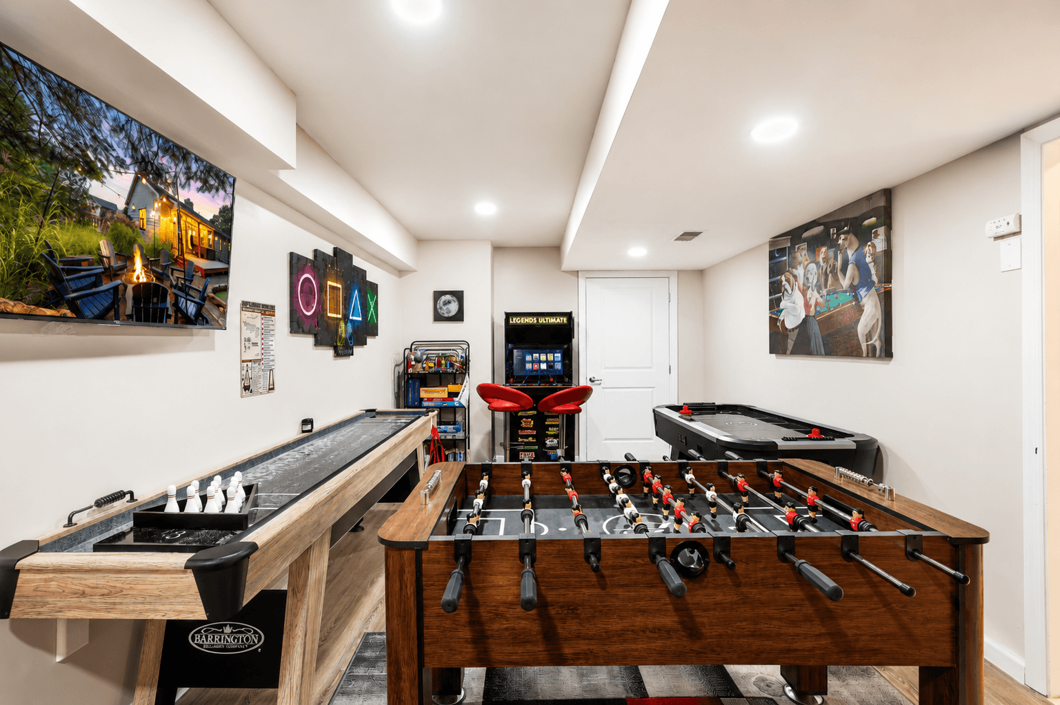 Bring your friends and family together for exciting competitions in our Game Room - endless entertainment for all ages awaits!