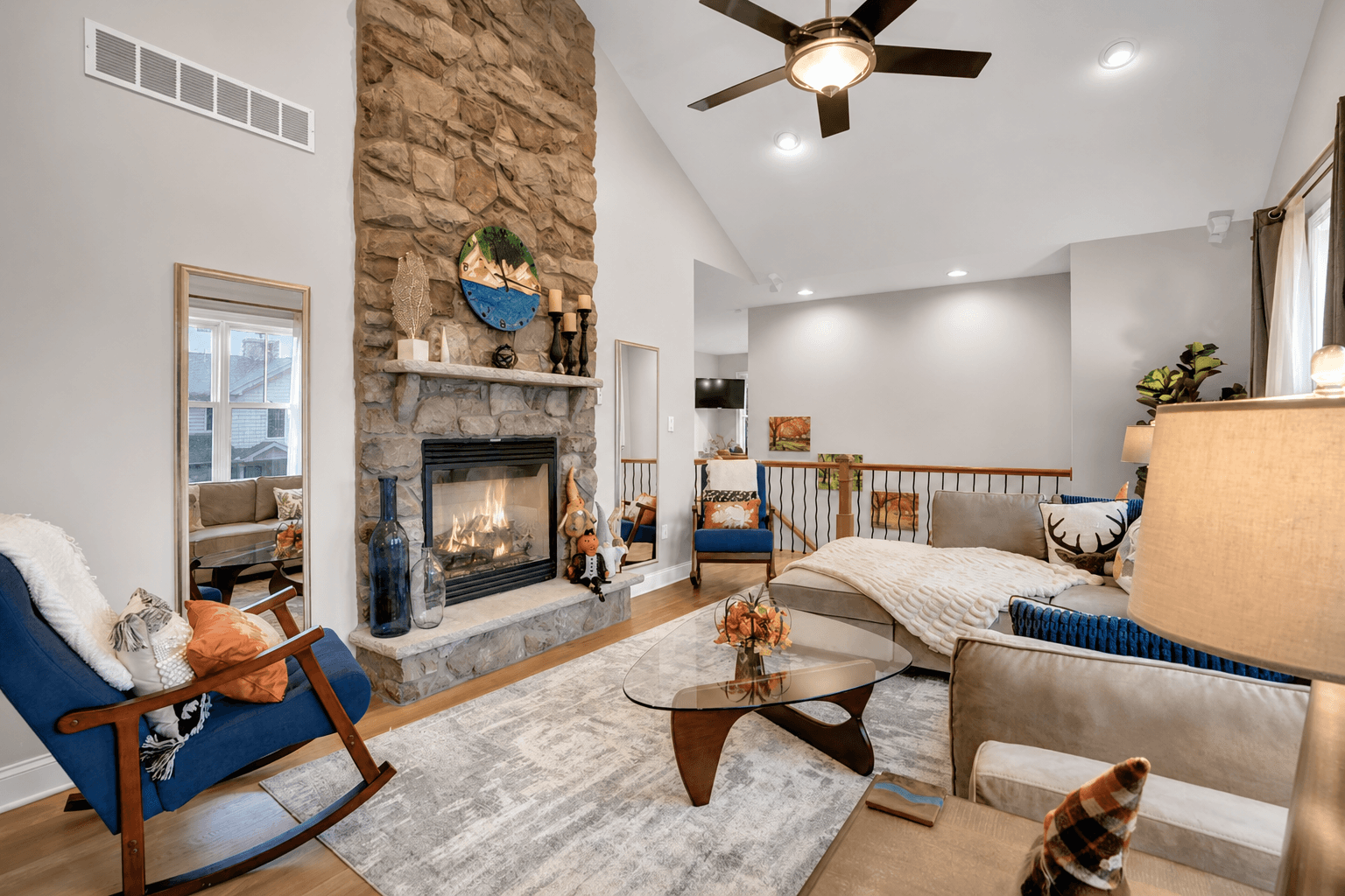 Gather around the Indoor Fireplace to enjoy this Spacious Living room with family and friends! This is the place where traditions are born and cherished for generations to come. Don't wait; let the magic unfold! ✨