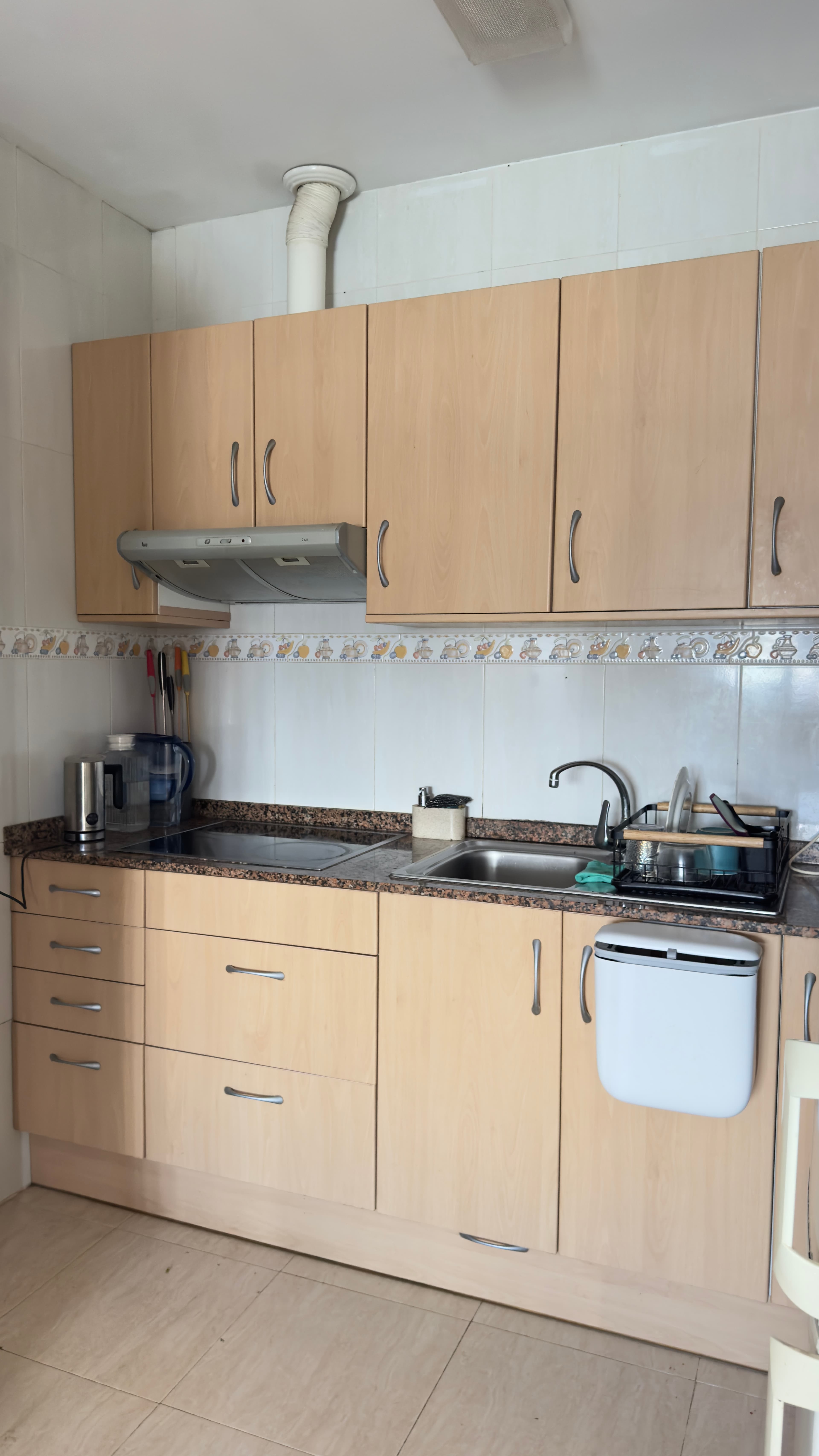 1BR appartment kitchen