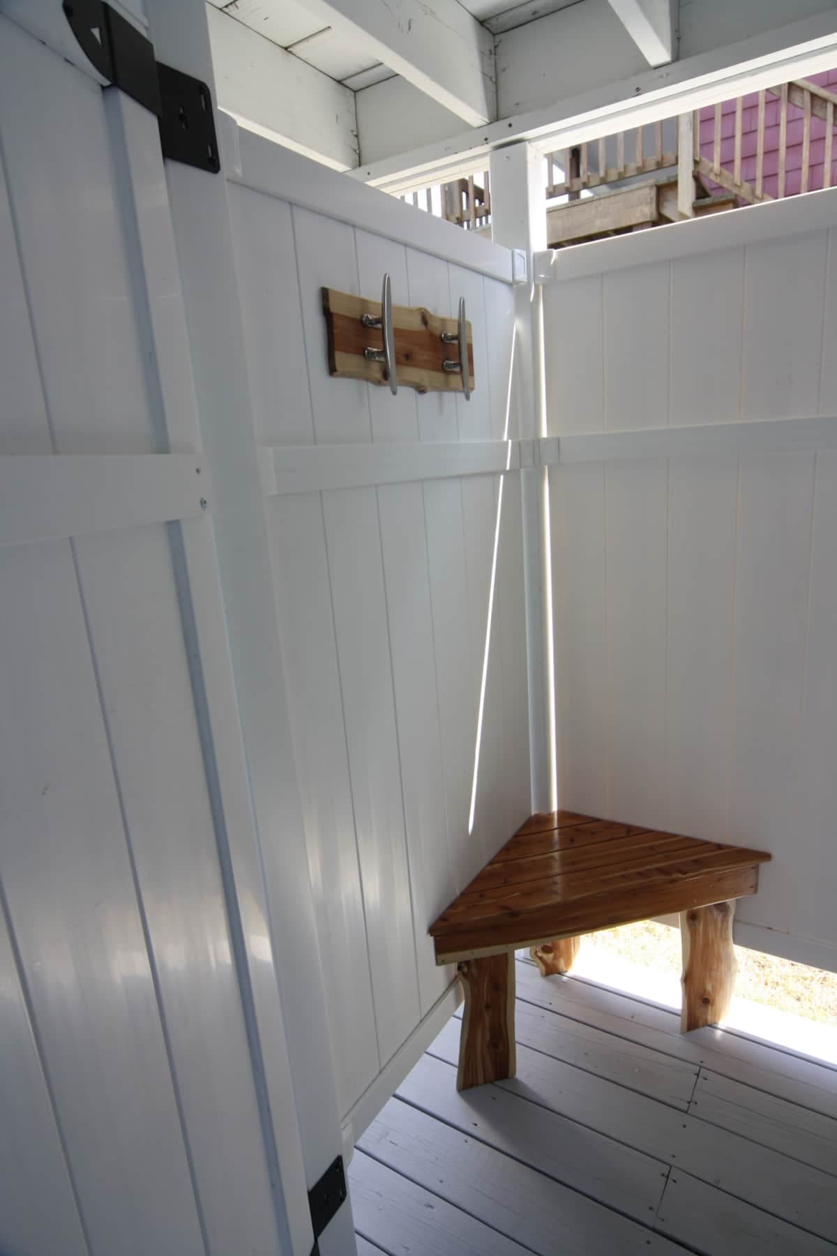 Inside Outdoor Shower