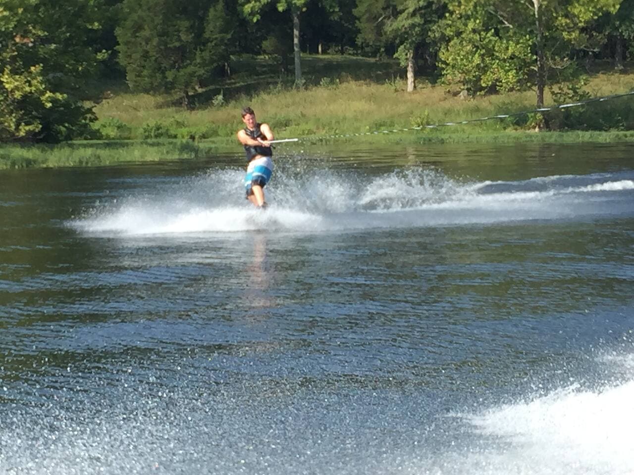 Great water skiing lake!