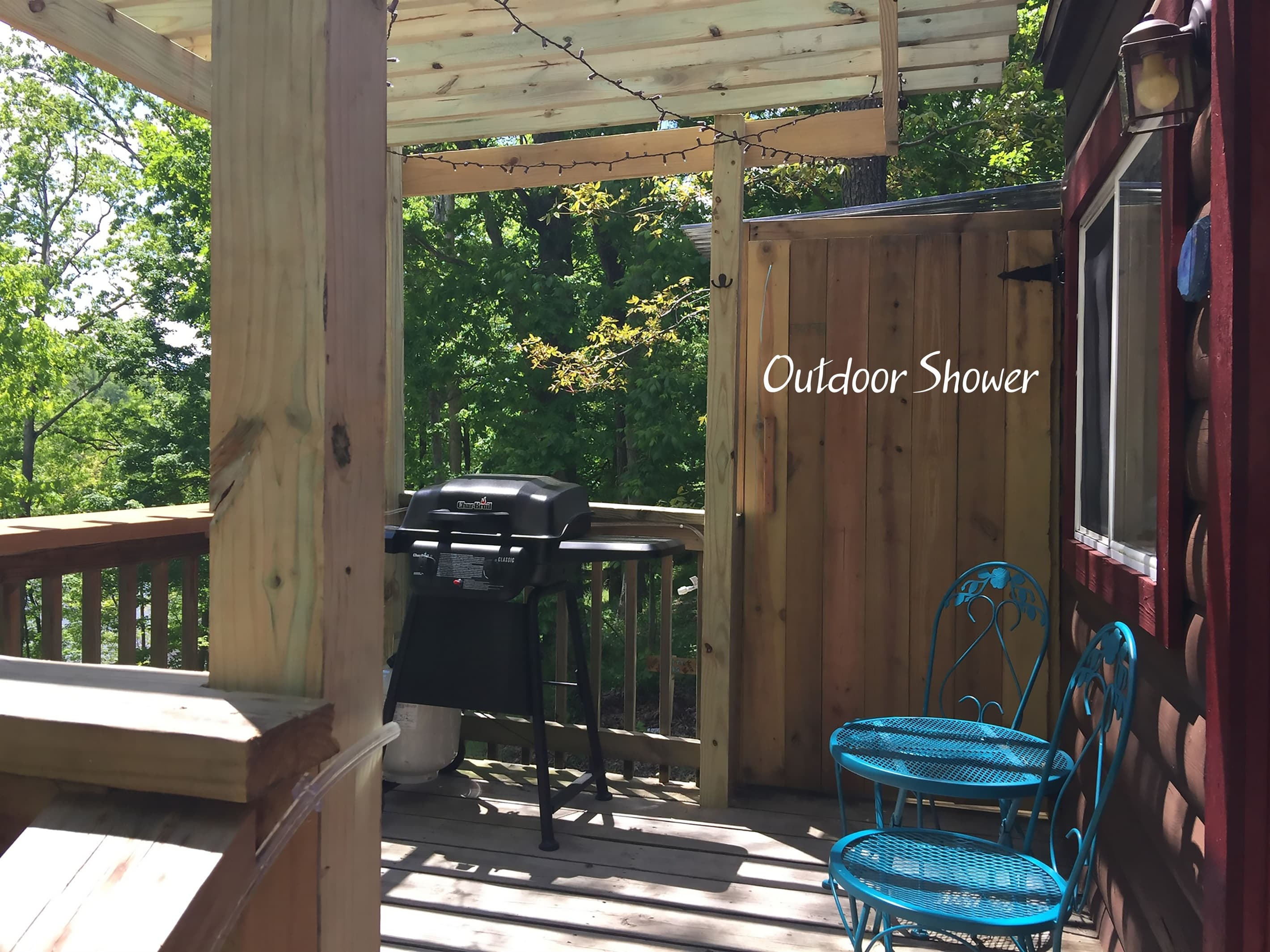 Outdoor shower