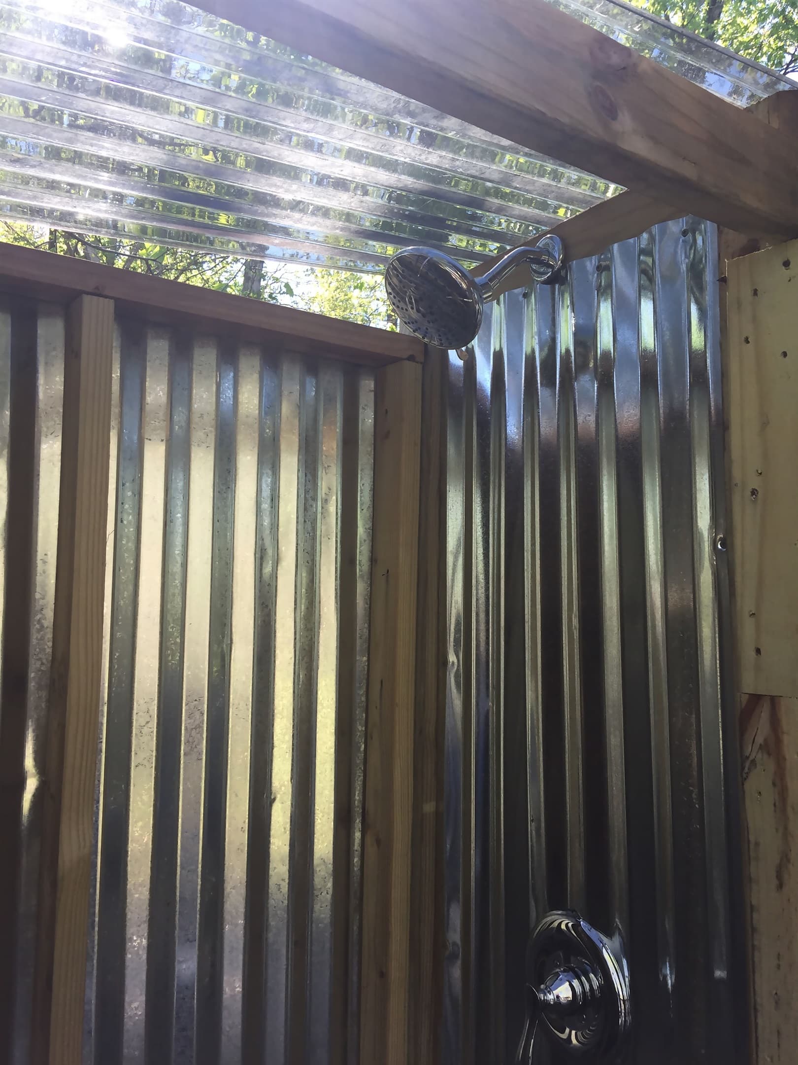 Outdoor shower