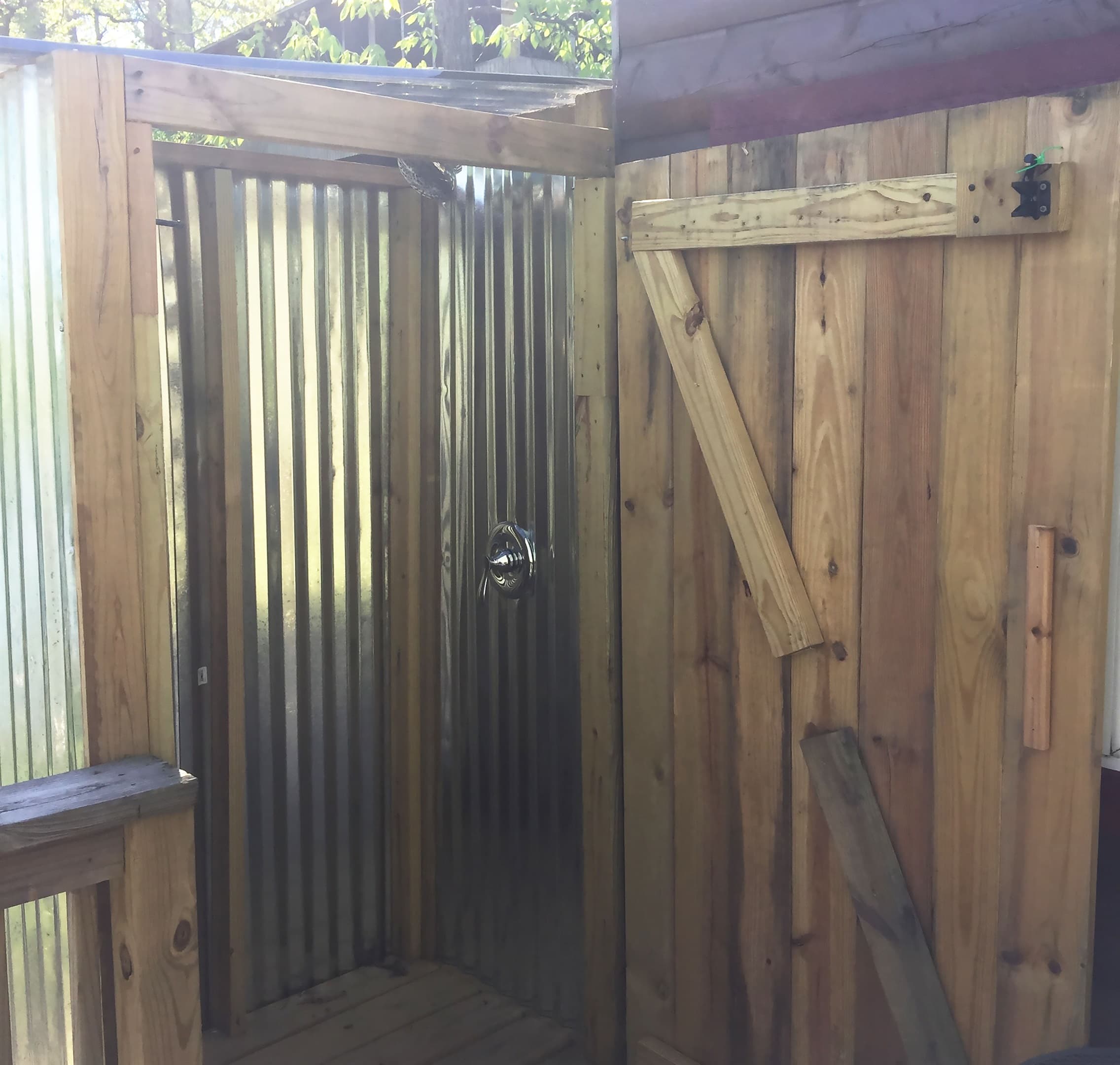 Outdoor shower