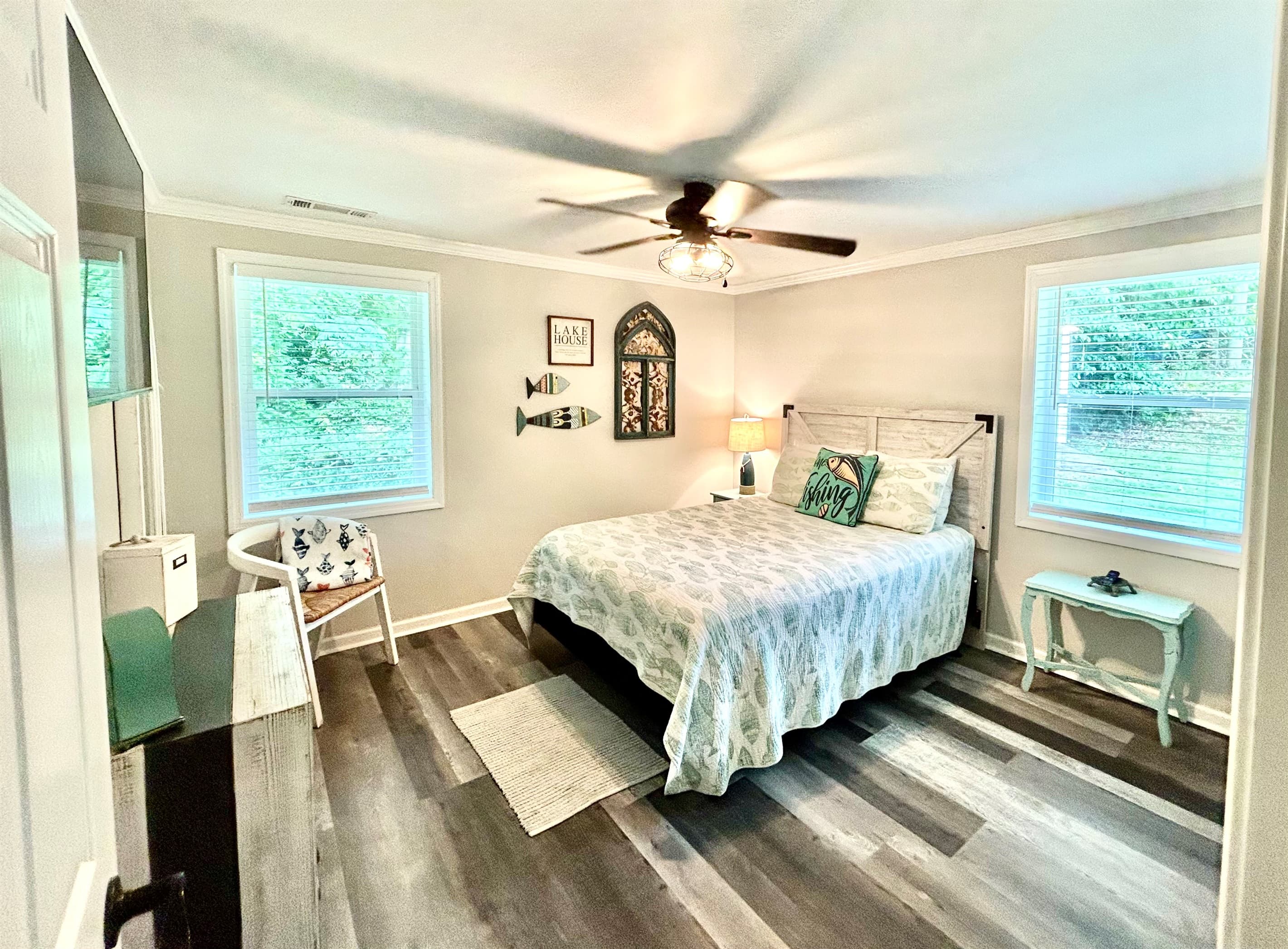 Bedroom #2 with a queen bed