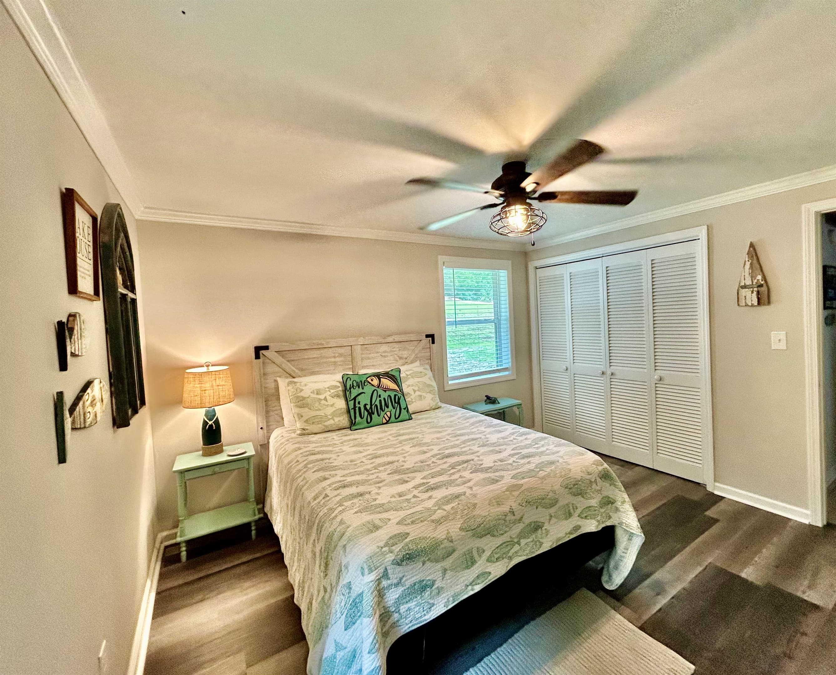 Bedroom #2 with a queen bed