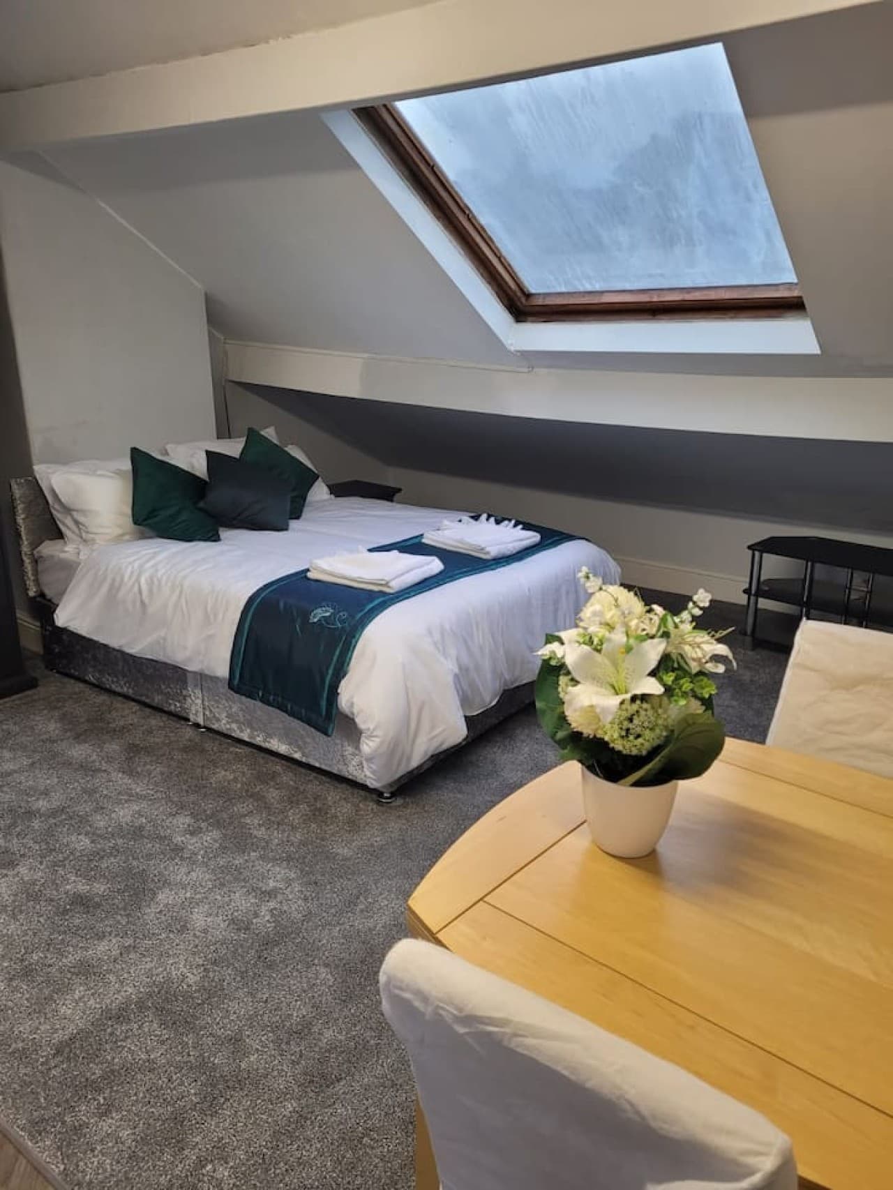 Studio apartment in the attic