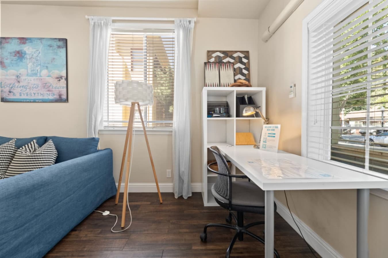 Work from home—or away from home—in style and comfort.
