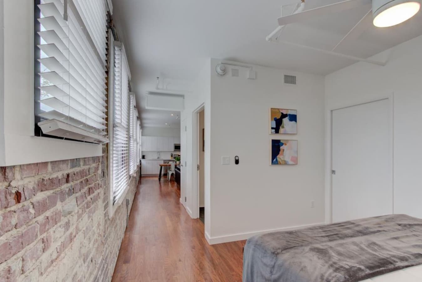 The seamless flow from room to room is unmatched and undeniable; space can serve as a home office or an entertainment space, depending on your needs.