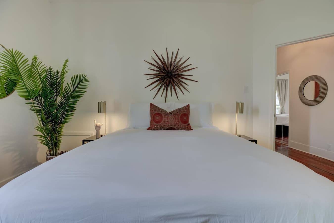 Professional napper's paradise: queen bed edition.