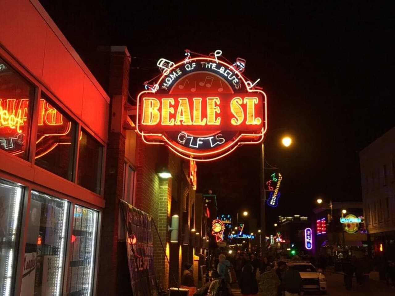 Beale street a short 5 min uber away. Home of the blues!