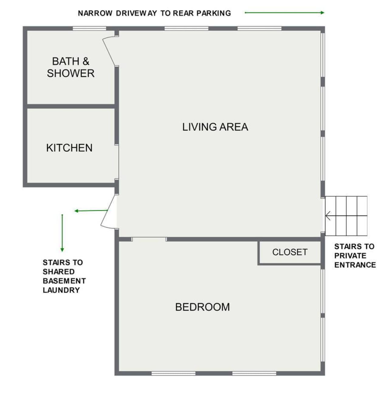 floor plan to apartment