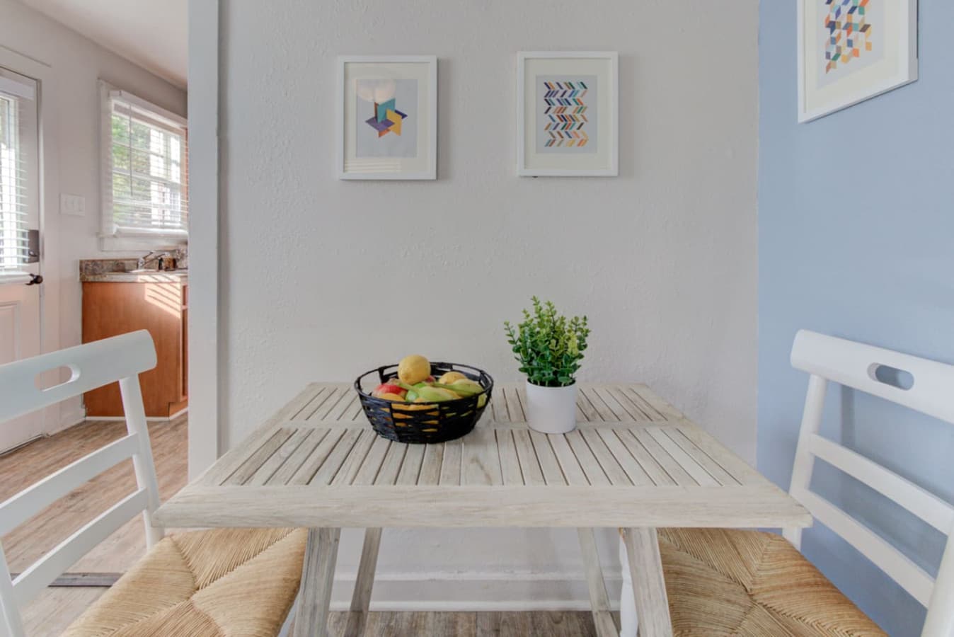 Share a meal, a story, or a toast—this table makes it special.