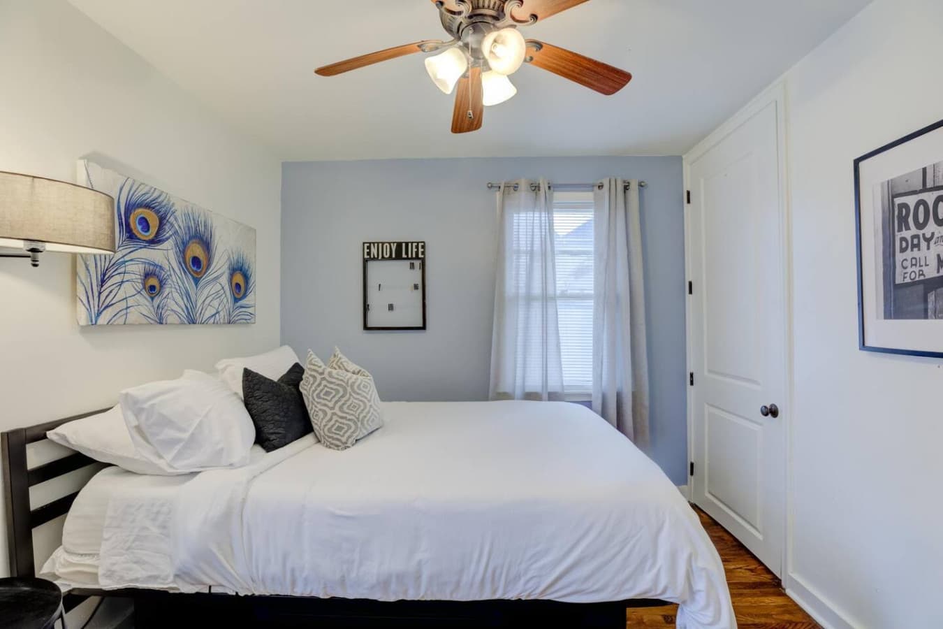 Quiet, comfy, and queen-sized for great sleep.