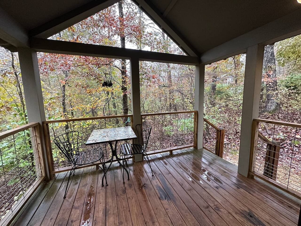Breathe in the peace and quiet of the outdoors.