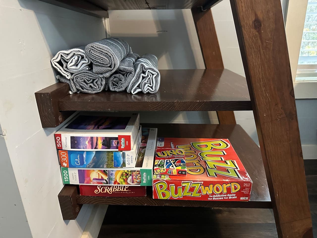 Board games for a fun night.