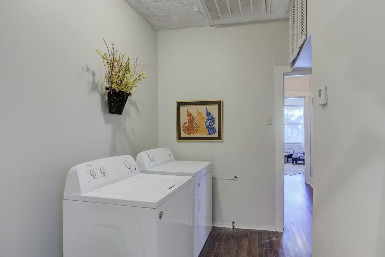 Your own private laundry station—no trips out needed.
