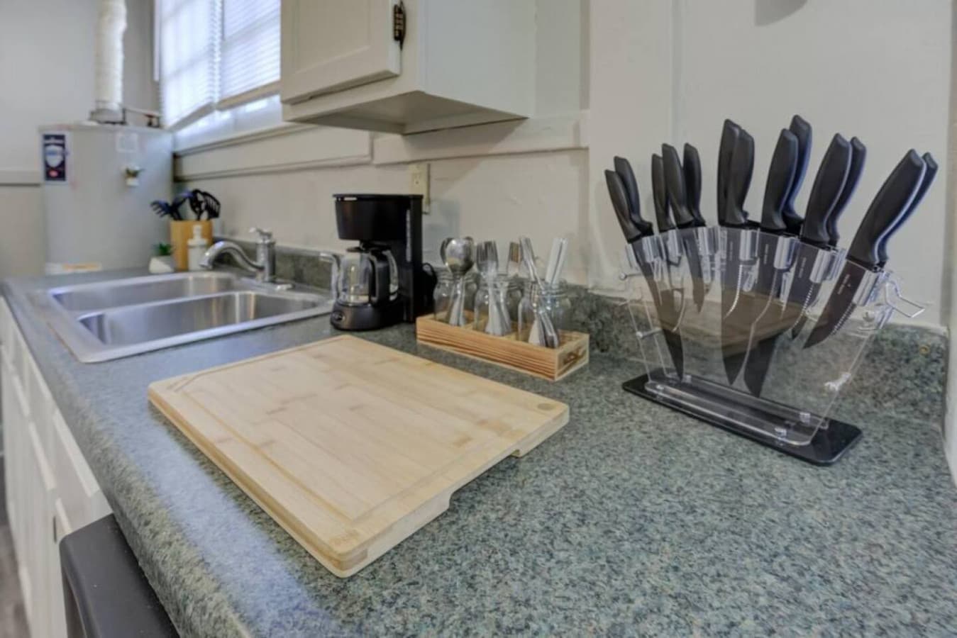 Prep tools at your fingertips for stress-free meals.