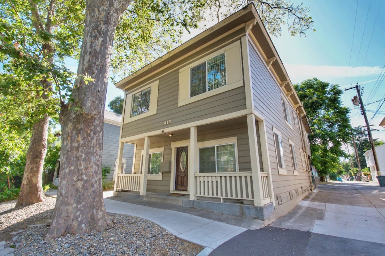 View from the front street (23rd street).