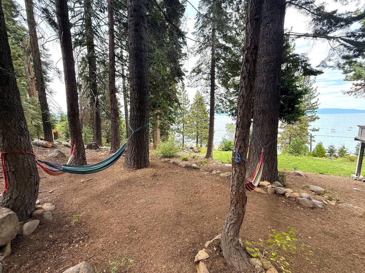 Hammock life: where fresh air meets pure relaxation.