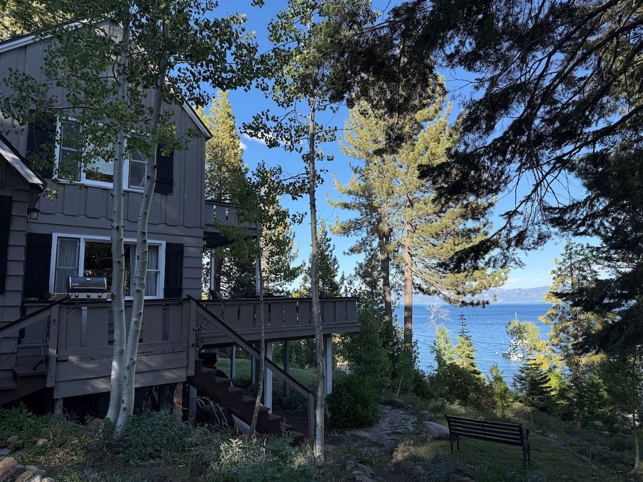 The perfect blend of nature, comfort, and stunning lake views.