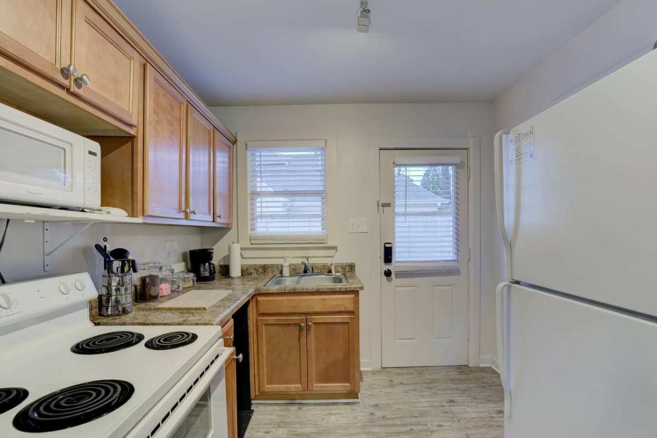 Your fully equipped kitchen makes staying in a delight.