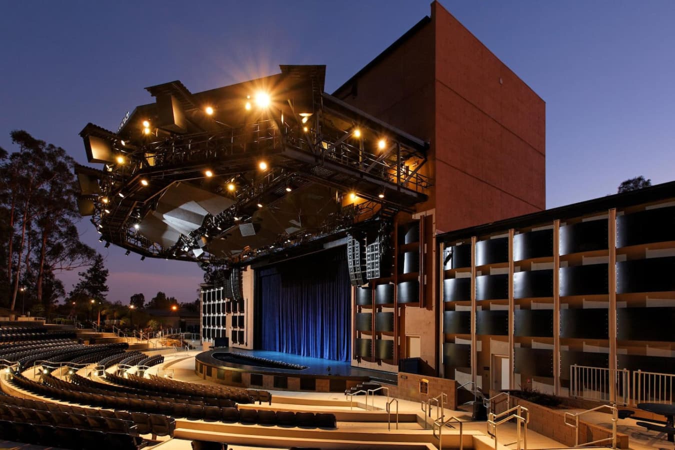 The world famous Moonlight theater. You should see if there is anything on while in town.