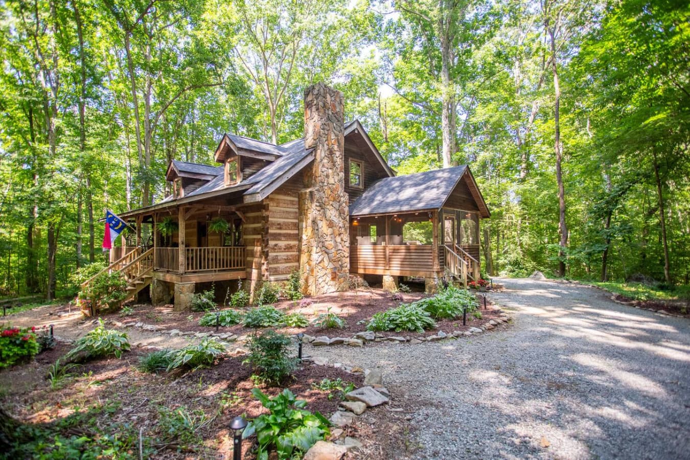 Your private retreat wrapped in wood, stone, and the quiet of the forest.