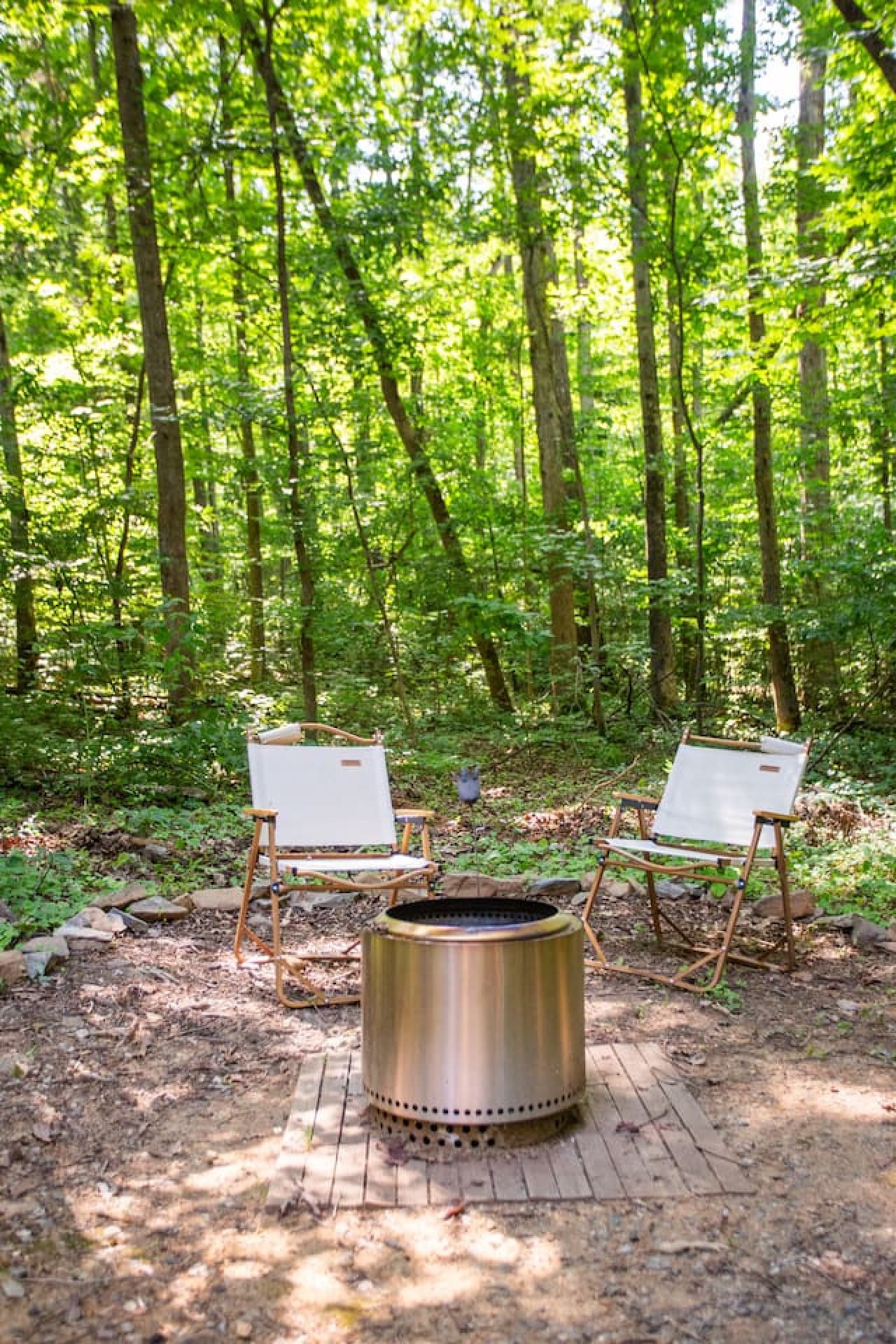 Let the crackling fire be the soundtrack to your peaceful cabin evenings.