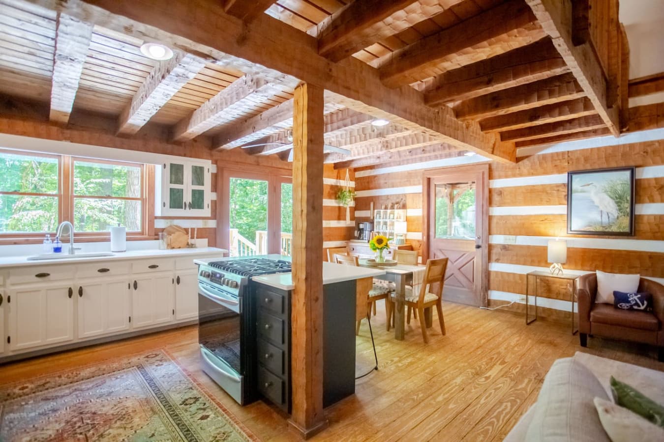A warm, rustic kitchen where every meal feels like home-cooked comfort.