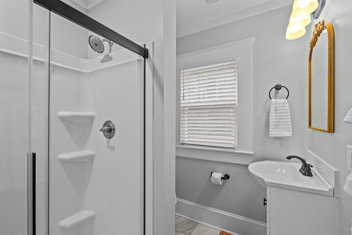 Clean, stylish, and ready for whatever your day brings! No more lines for the bathroom