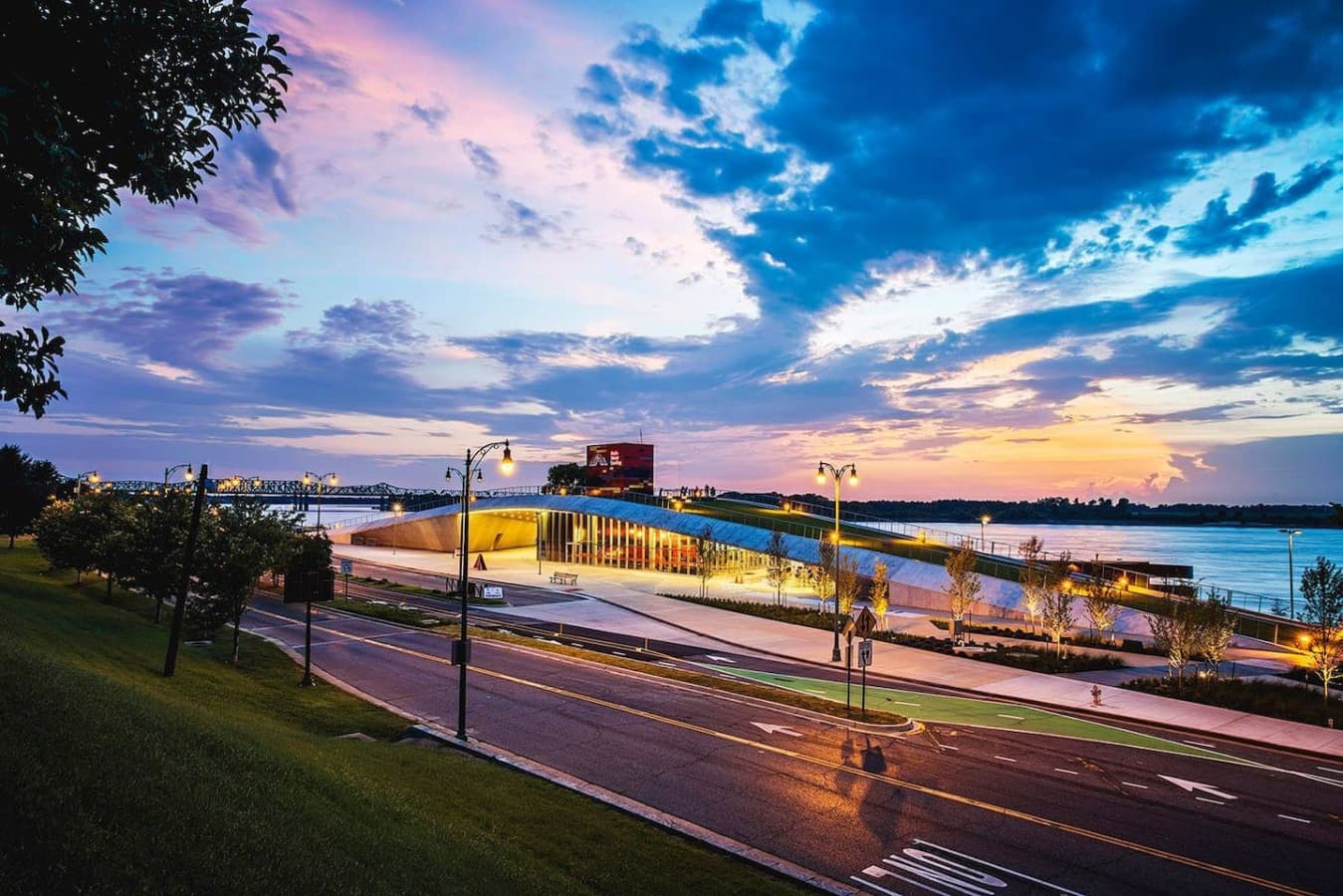The river walk on the Mississippi river is right downtown past front street.