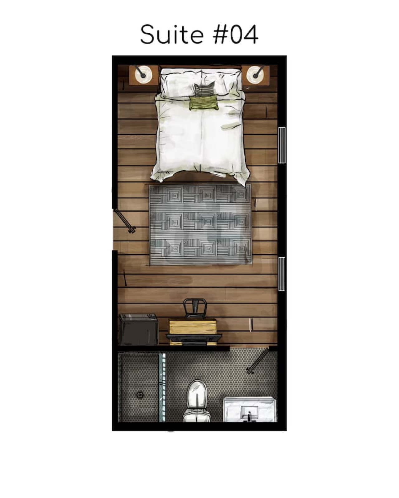 Visualize the space effortlessly with our 3D floor plan!