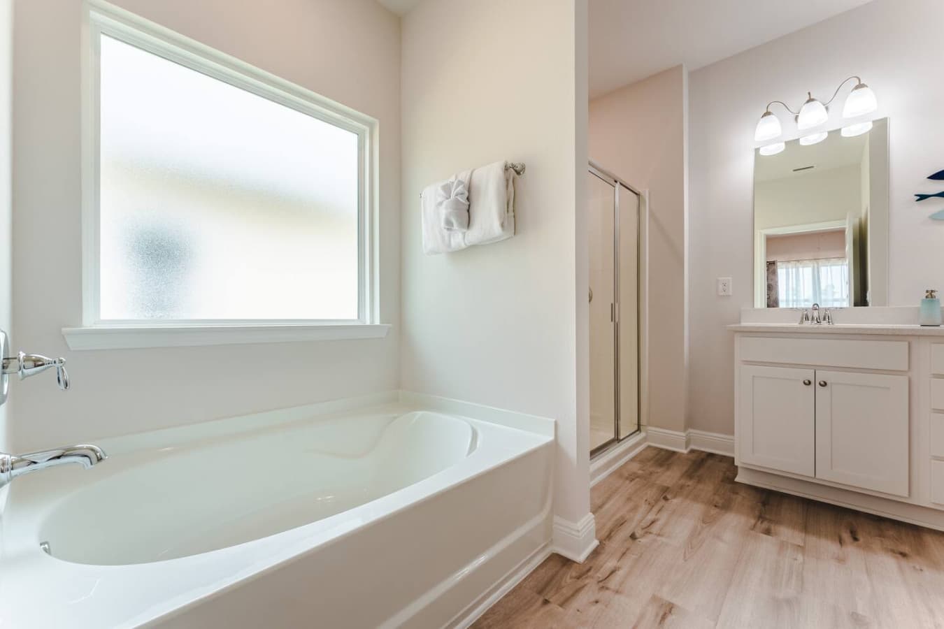 Refresh in your private ensuite with modern comforts