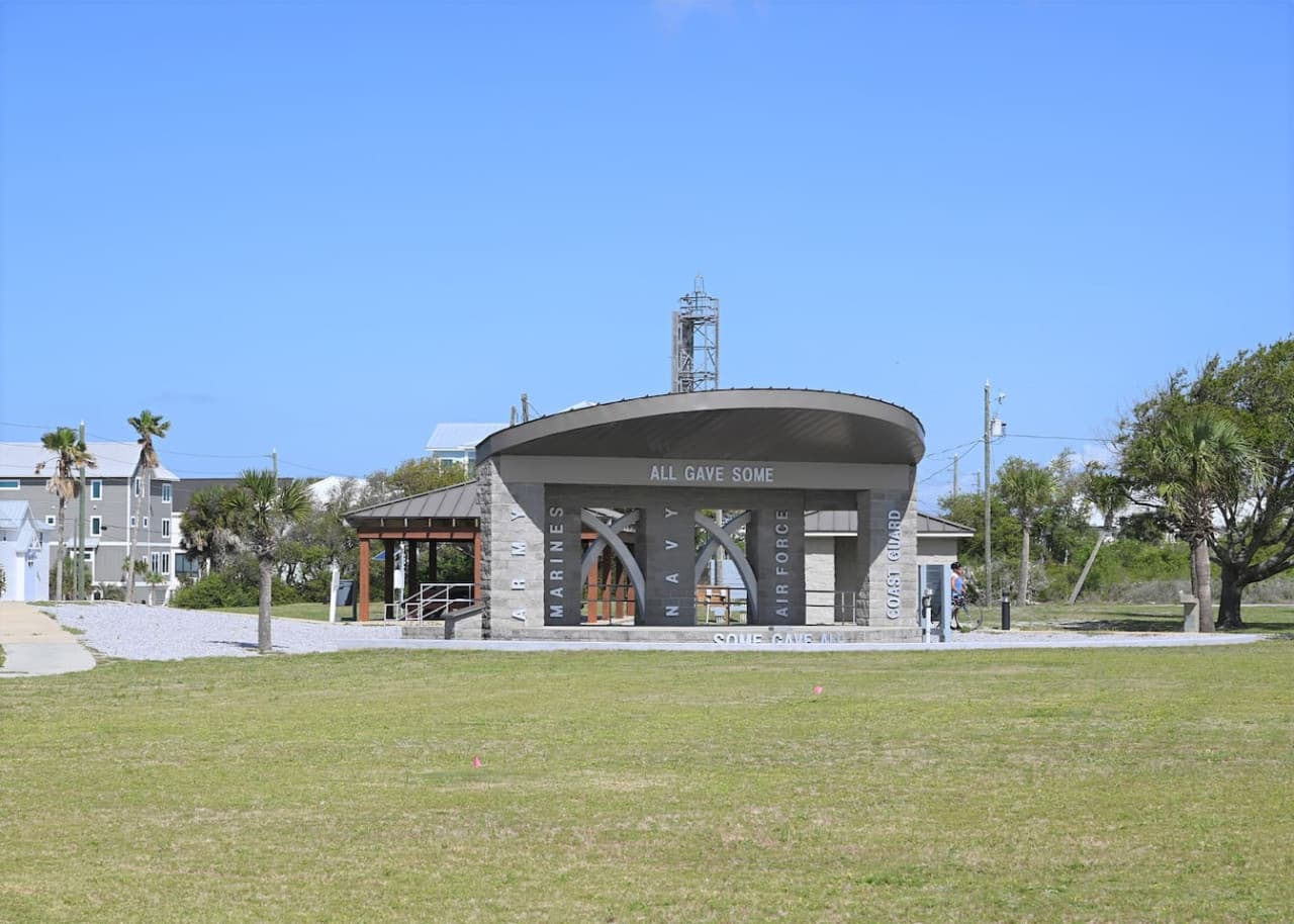 5 minutes away. A meaningful local landmark honoring veterans and the community’s history. It’s a peaceful spot to pause, reflect, and learn more about the people who shaped Port St. Joe. Worth a quick visit during a downtown stroll.