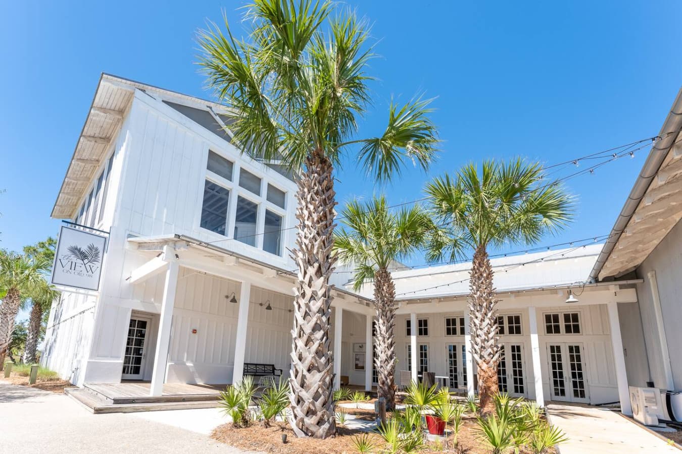 Visit the Village Center in Windmark Beach, located along the coastline of Port St. Joe