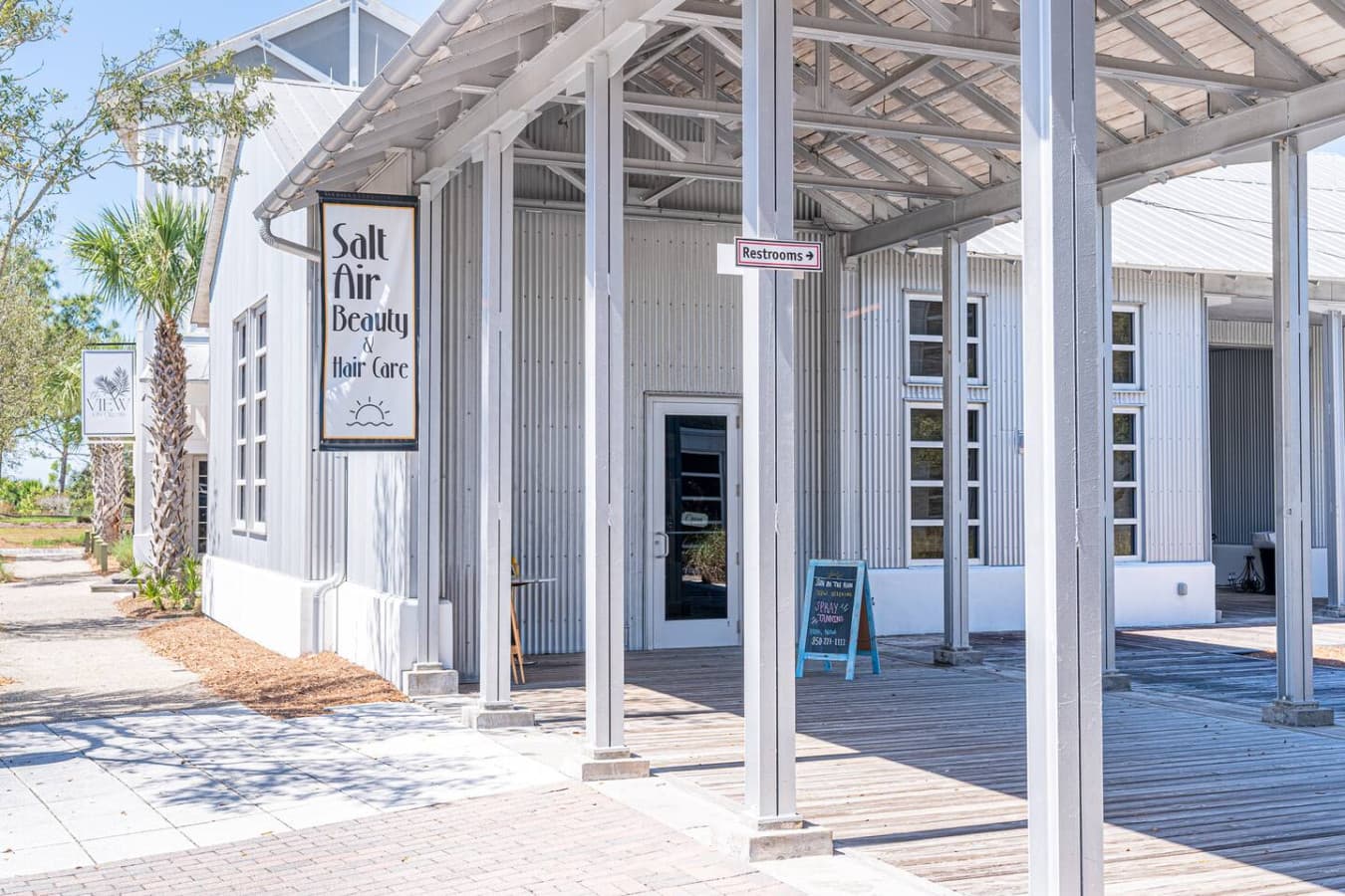 Tired of salty hair? Hair salons are available at the Village Center!