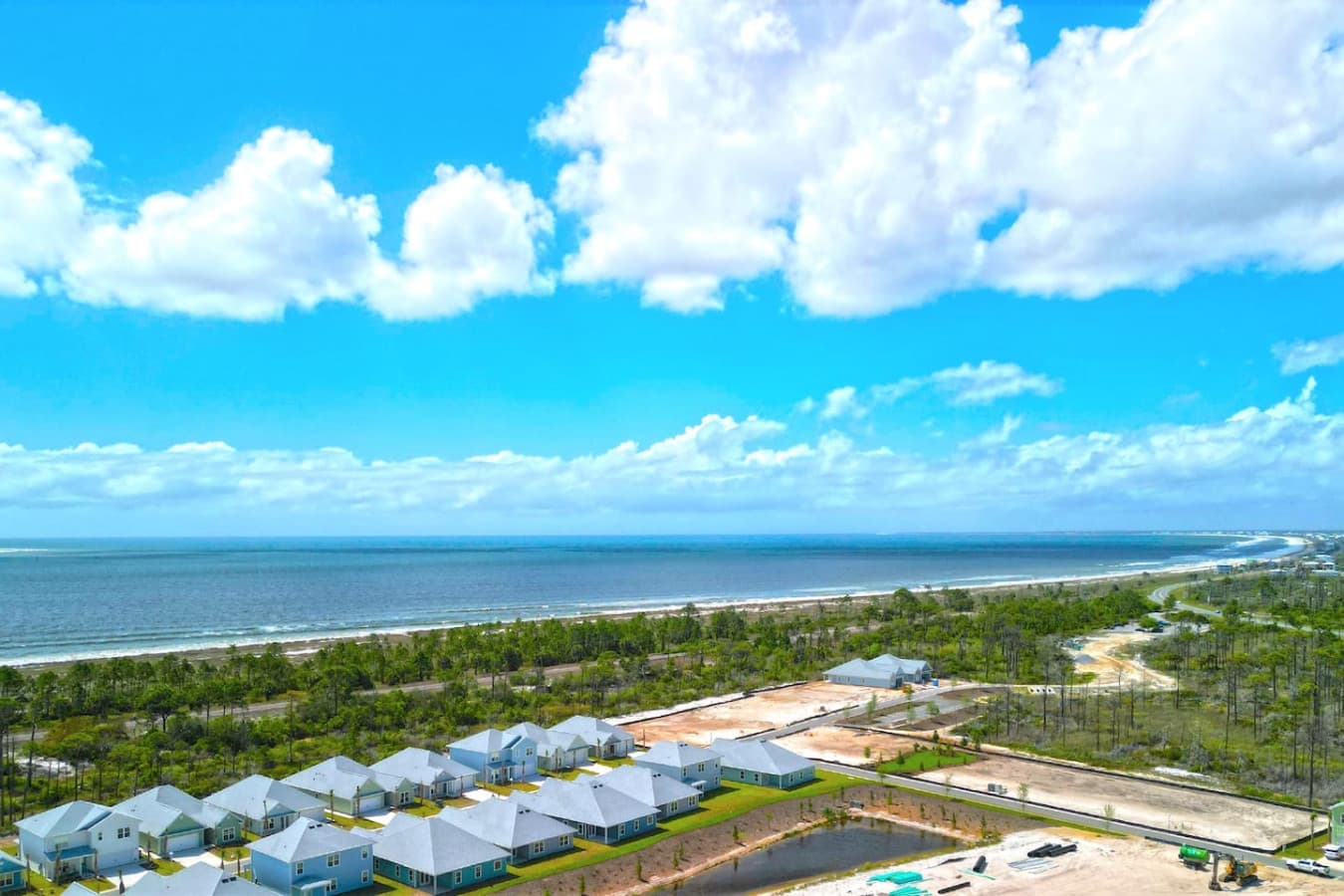 Beautiful Community View ( please excuse the  constuction at some locations)