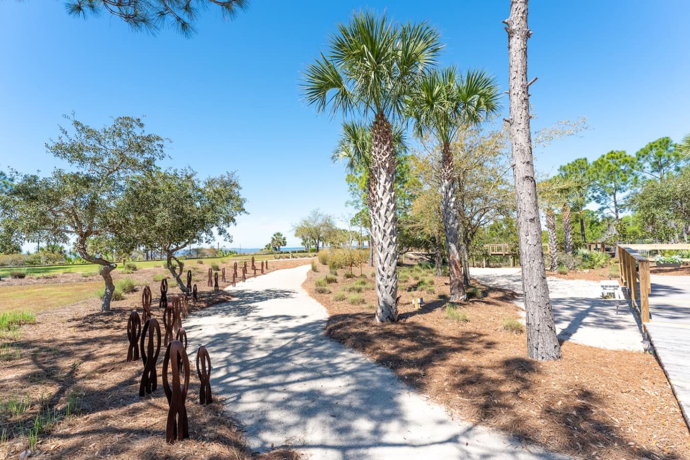 Boardwalk access nearby that leads to the beach
