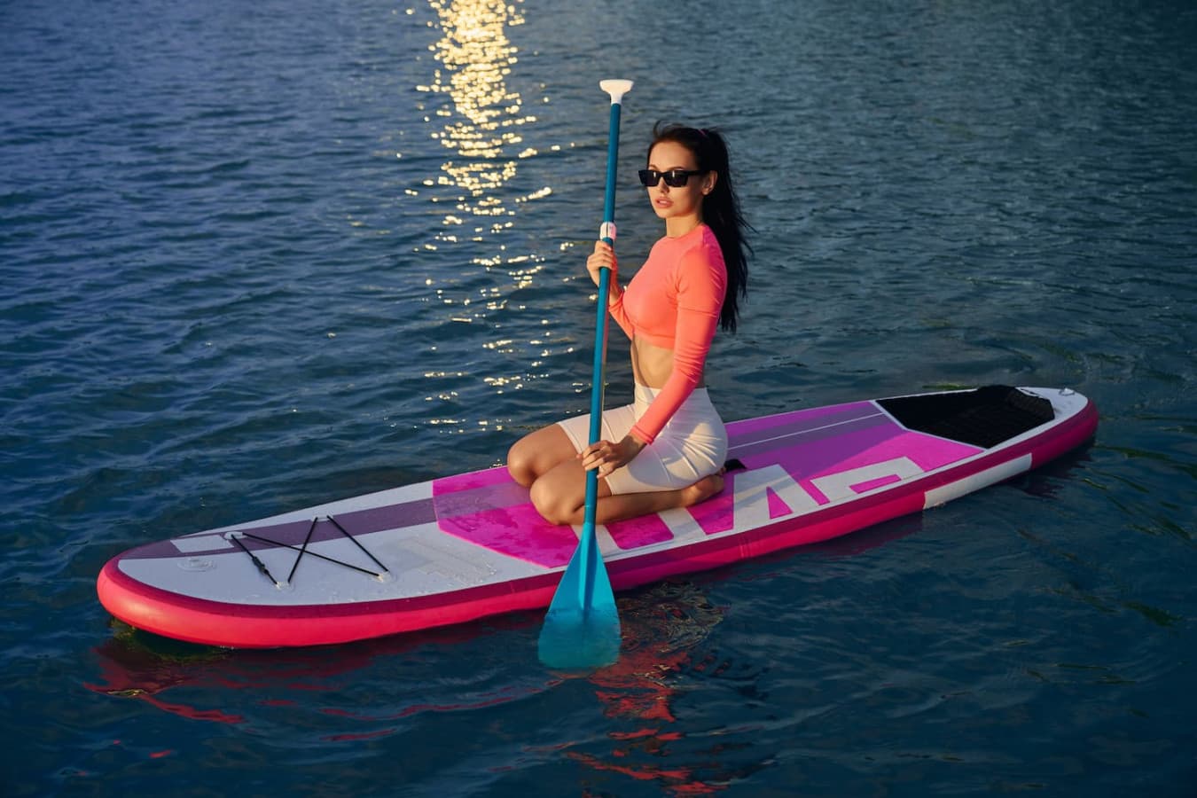 Rent some kayaks and enjoy the peaceful waters of the beach