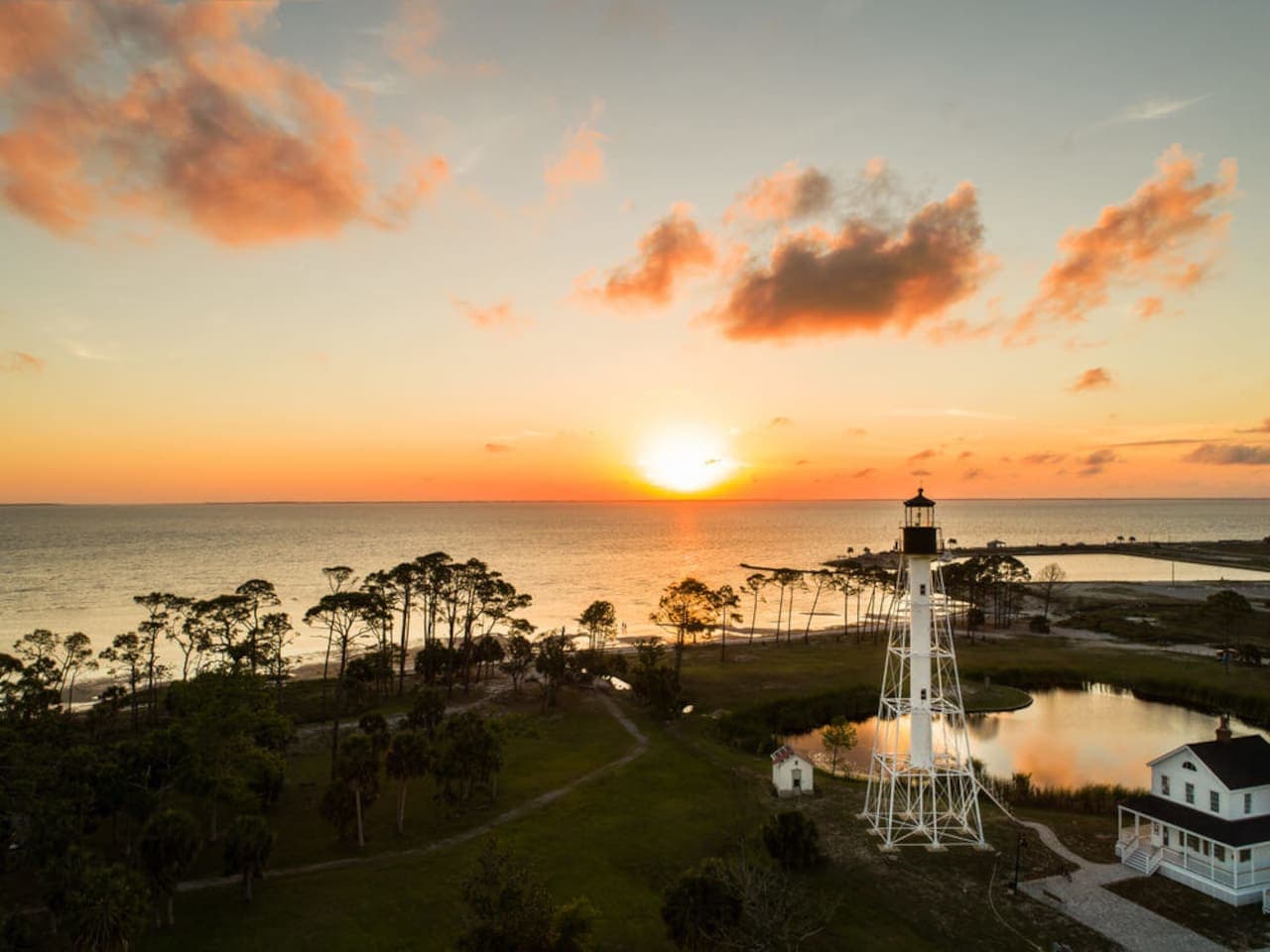 10-min drive. A historic landmark offering panoramic views of the Gulf and St. Joseph Bay. Climb to the top for breathtaking scenery, stroll the grounds, and learn the lighthouse’s rich history—it’s a perfect mix of beauty and local heritage.