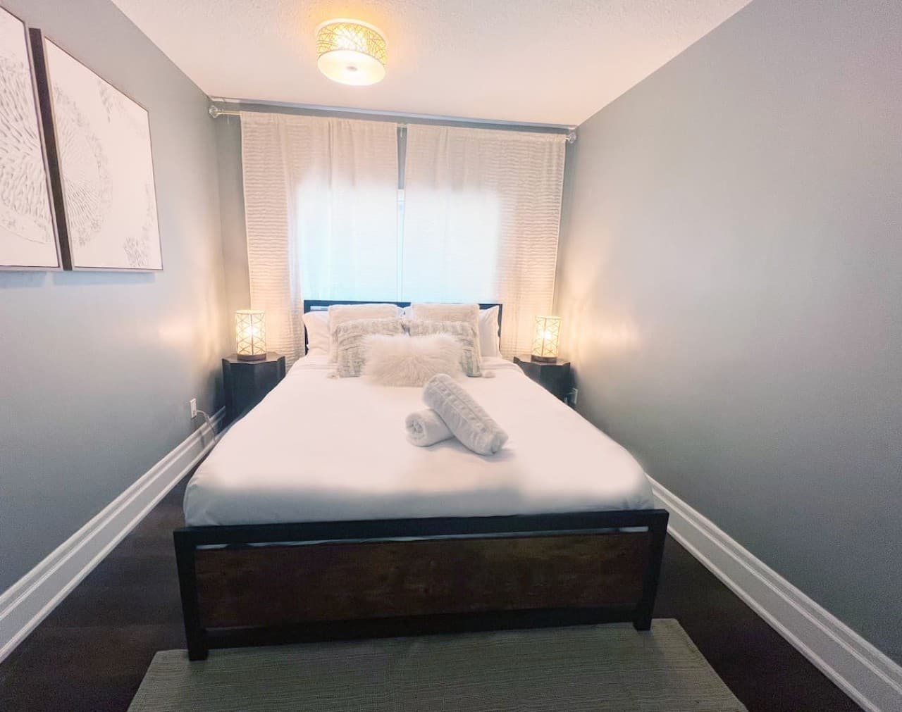 Simple comfort for a good night’s rest.