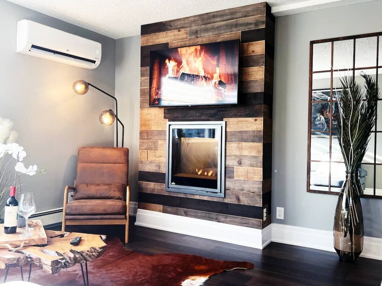 Rustic warmth and modern style, just for you.