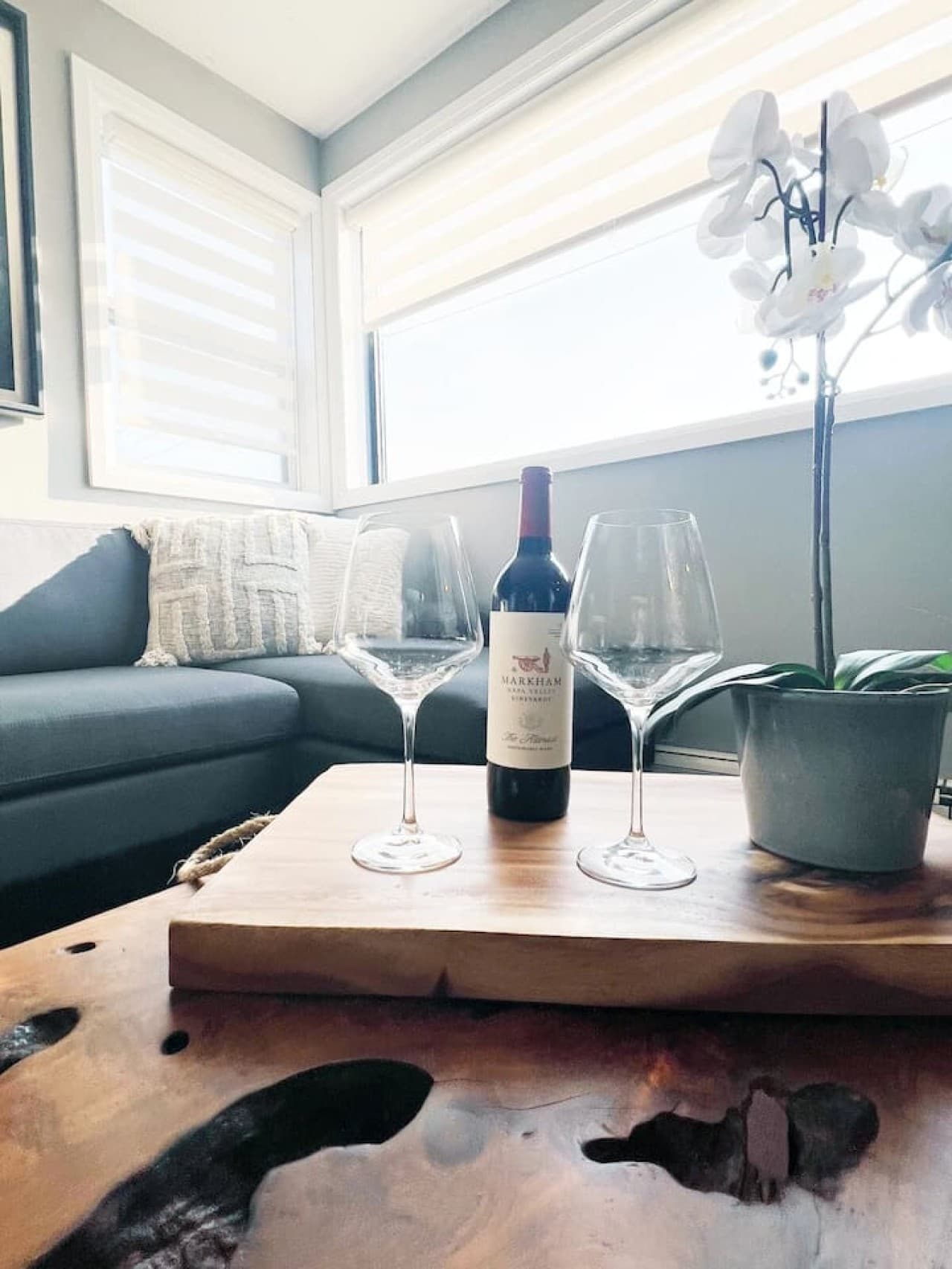 Bring out your favorite wine and your favorite people.