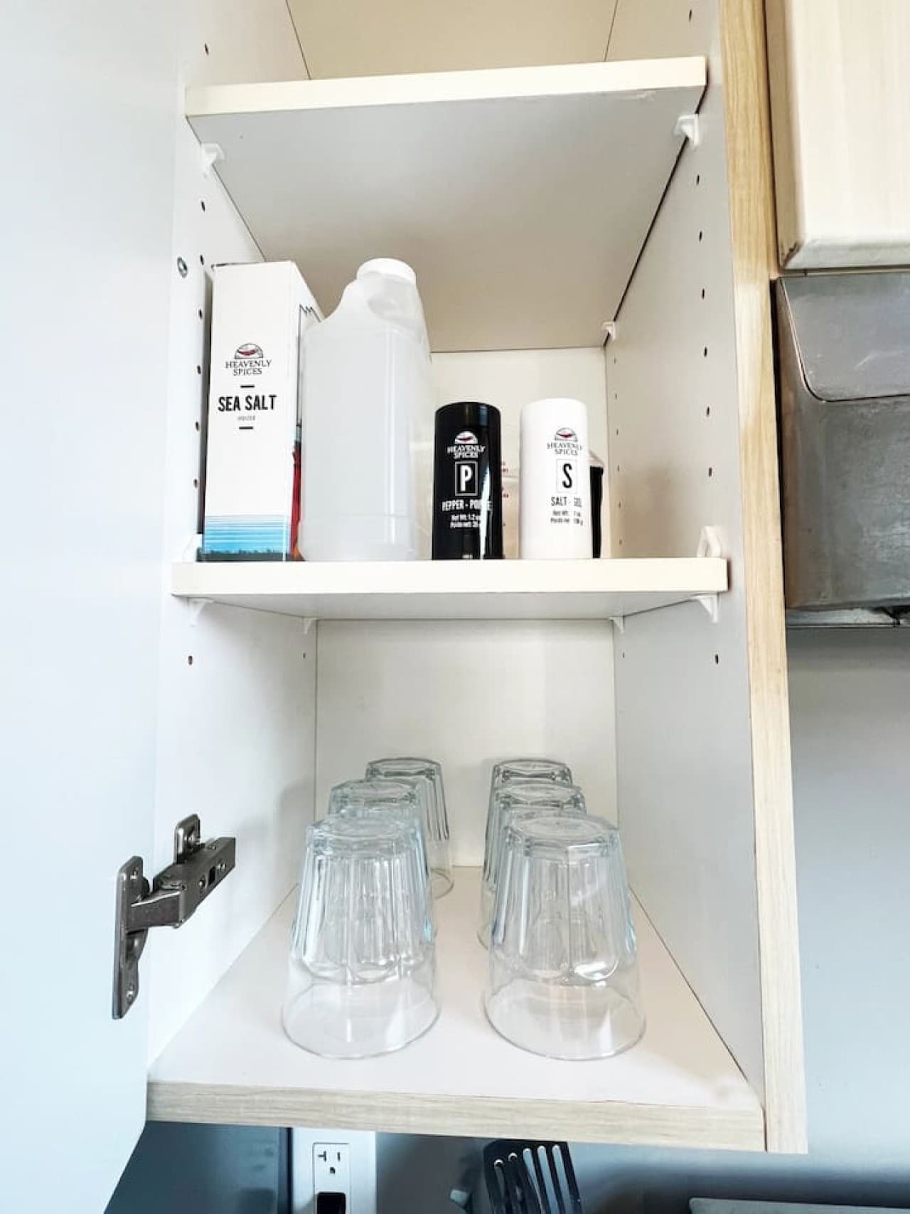 The kitchen is stocked with all the essentials you need for your stay.