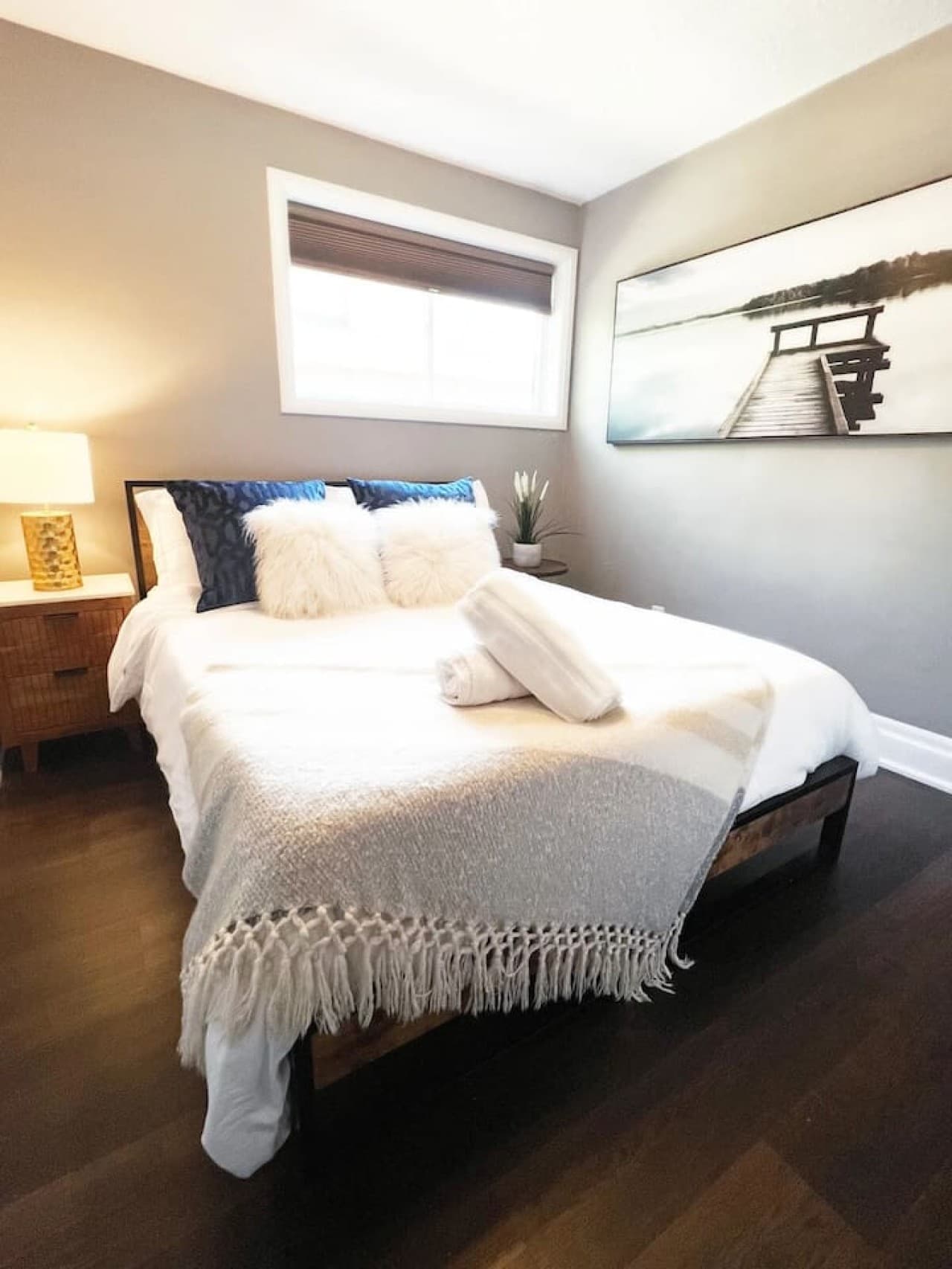 Sleep like you’re on a country getaway minus the rooster wake up calls.