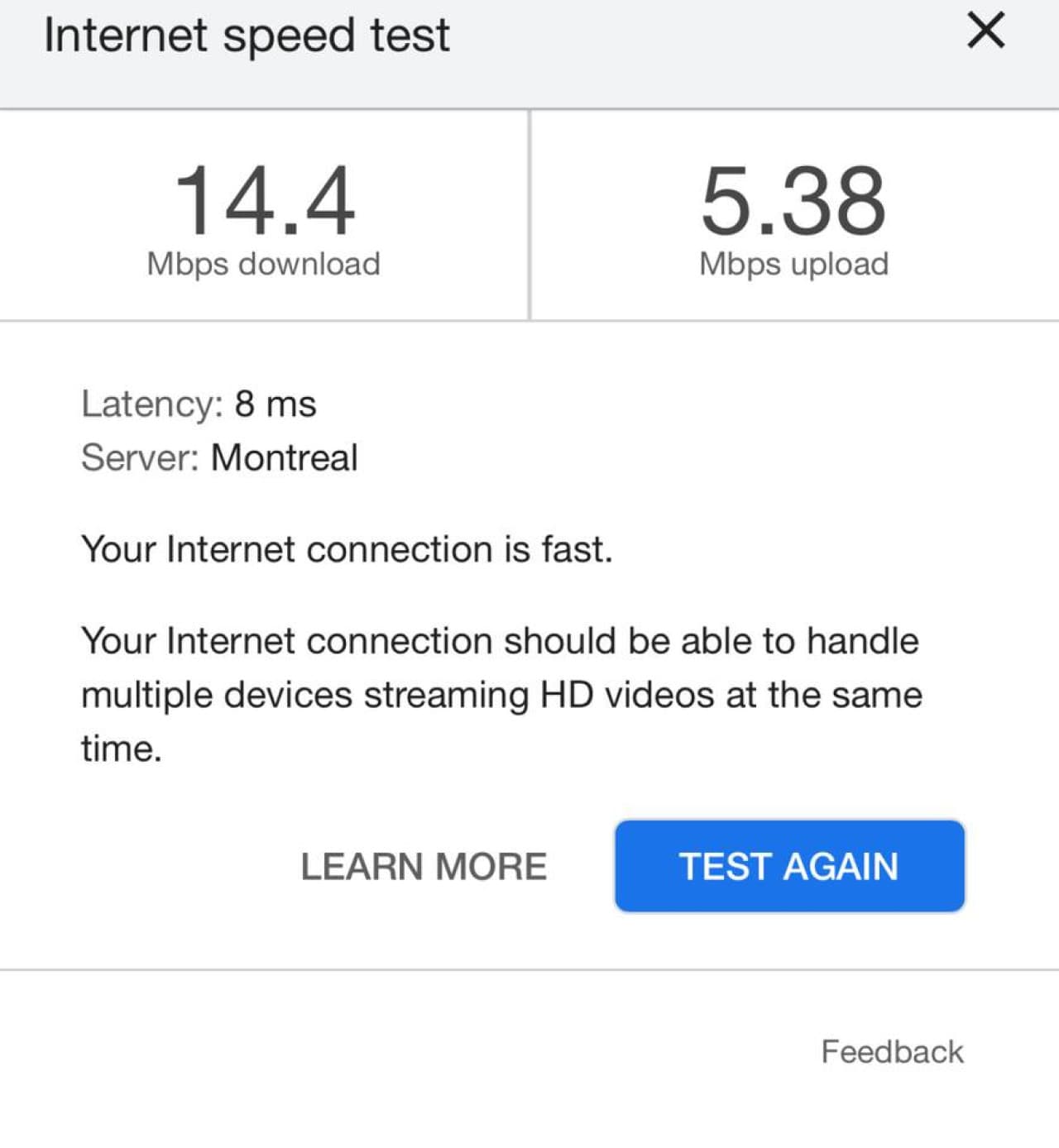 Fast and reliable WiFi for work, video calls, or just watching Netflix.